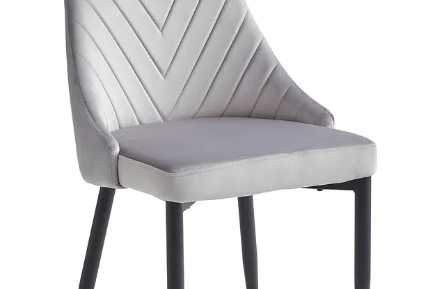 T-1530-c-1531-7PC-Dining-Set-with-Marble-Table-Light-Grey-Chair