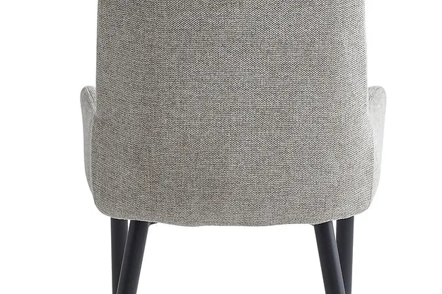 T-1510-C-1512-7PC-Dining-Set-with-Wood-Table-Grey-Fabric-Chair