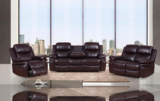 8072BR-Brown-vegas-air-leather-recliner-sofa-set-sofa-loveseat-chair