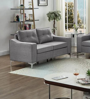 8004GY-grey-Fabric-Sofa-Set-Sofa-loveseat-chair