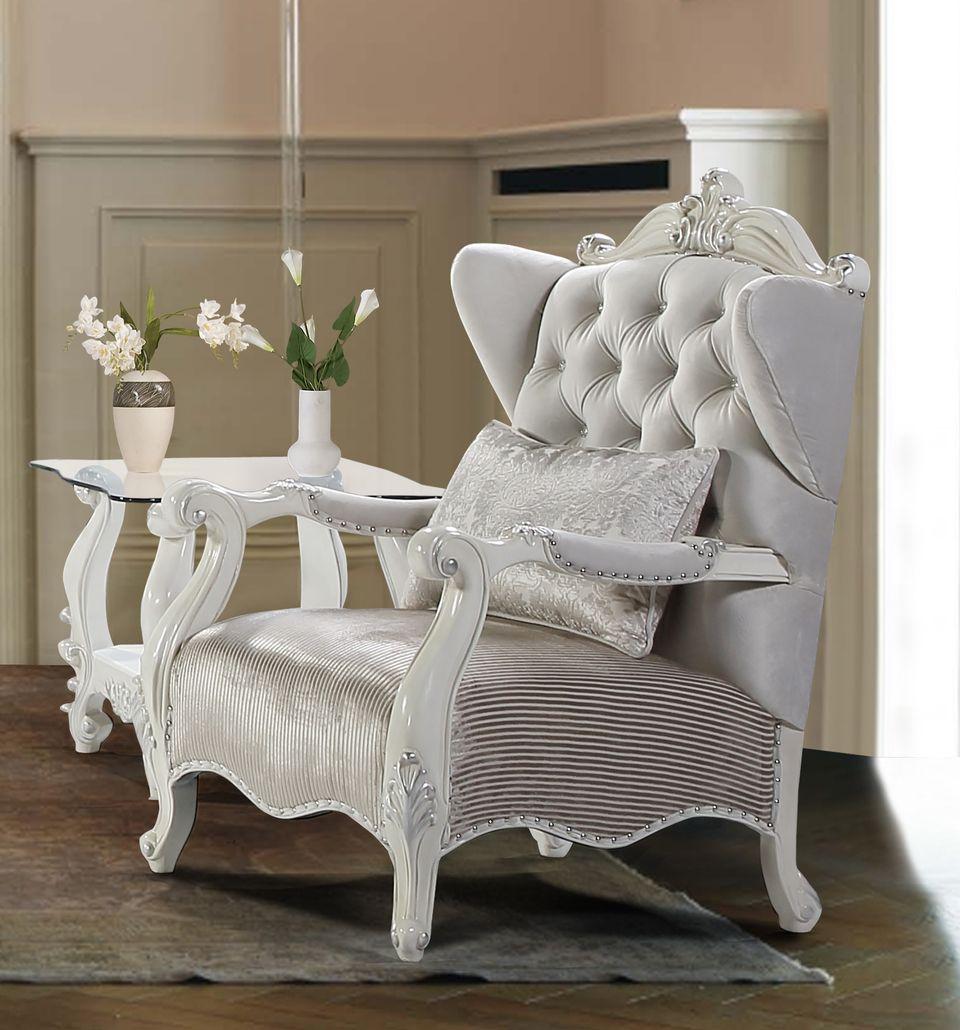 JUL-3035PW-Pearl-White-3PC-Juliana-Fabric-Sofa-set-Sofa-Chair