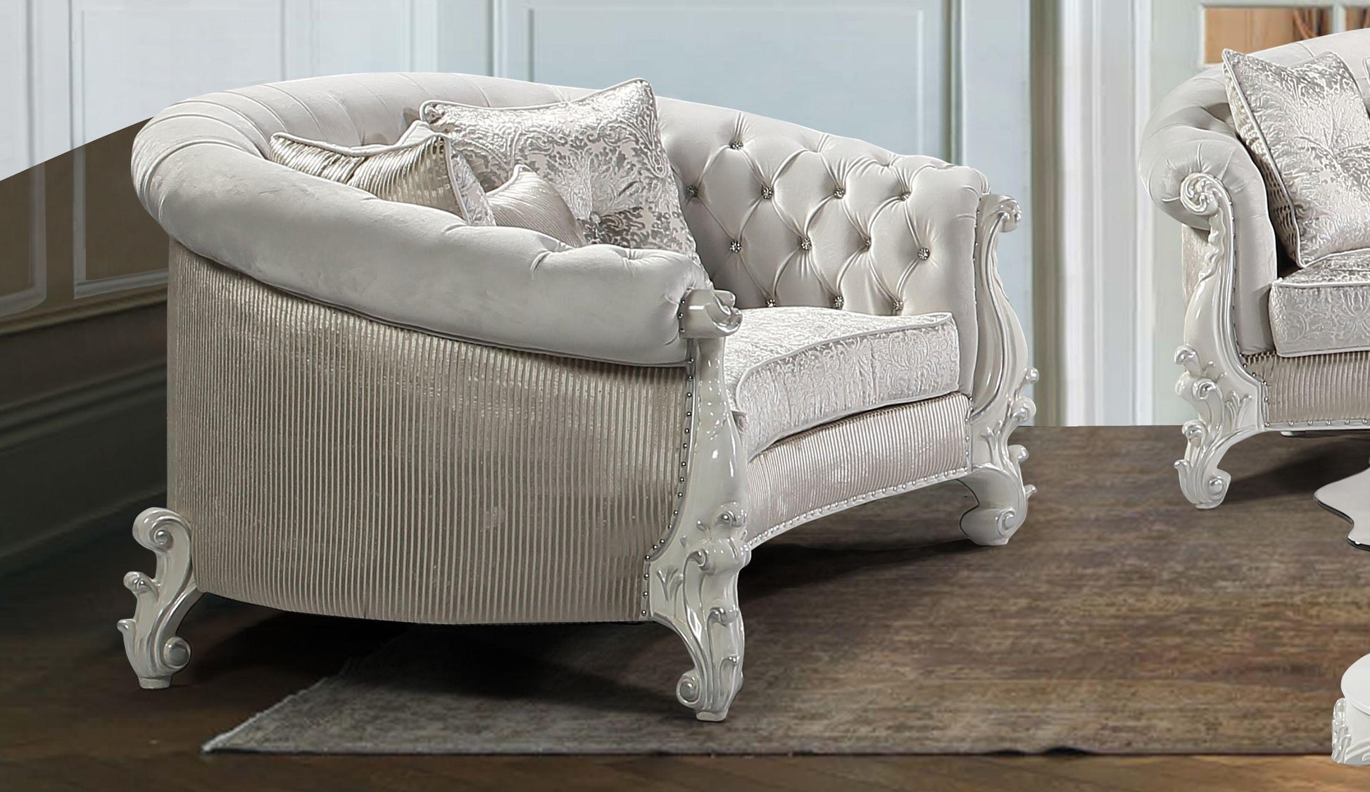 JUL-3035PW-Pearl-White-3PC-Juliana-Fabric-Sofa-set-Loveseat