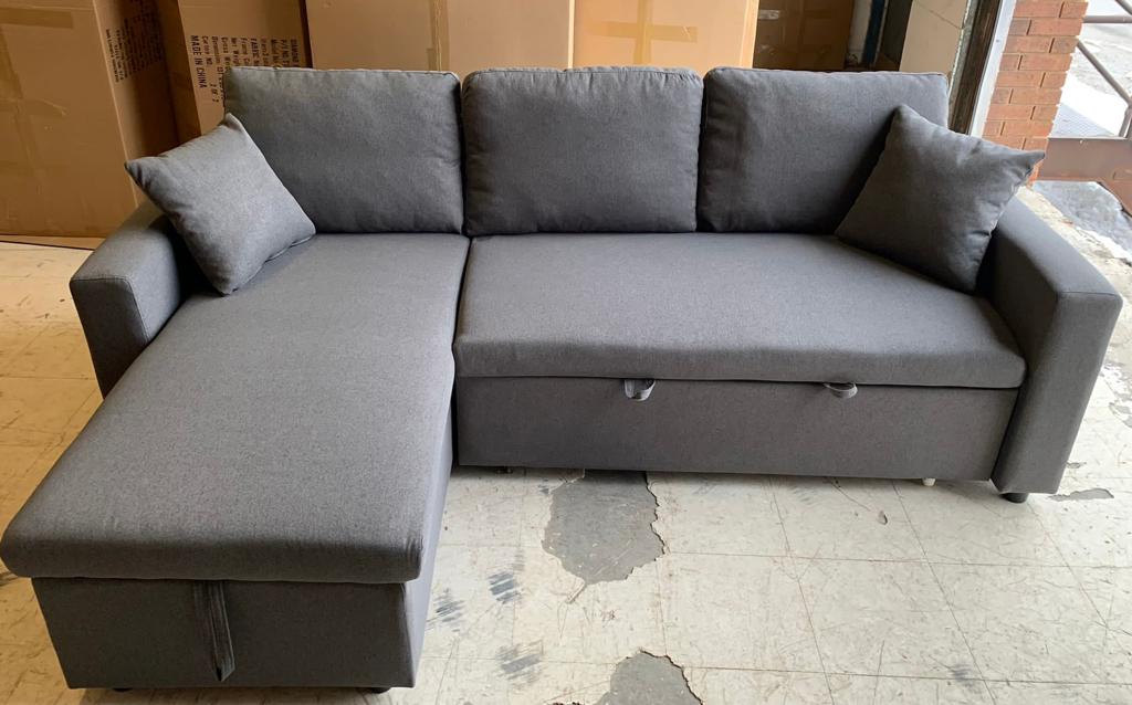 1642GY-grey-Reversible-Fabric-Sectional-Sofa-with-Pull-Out-Bed