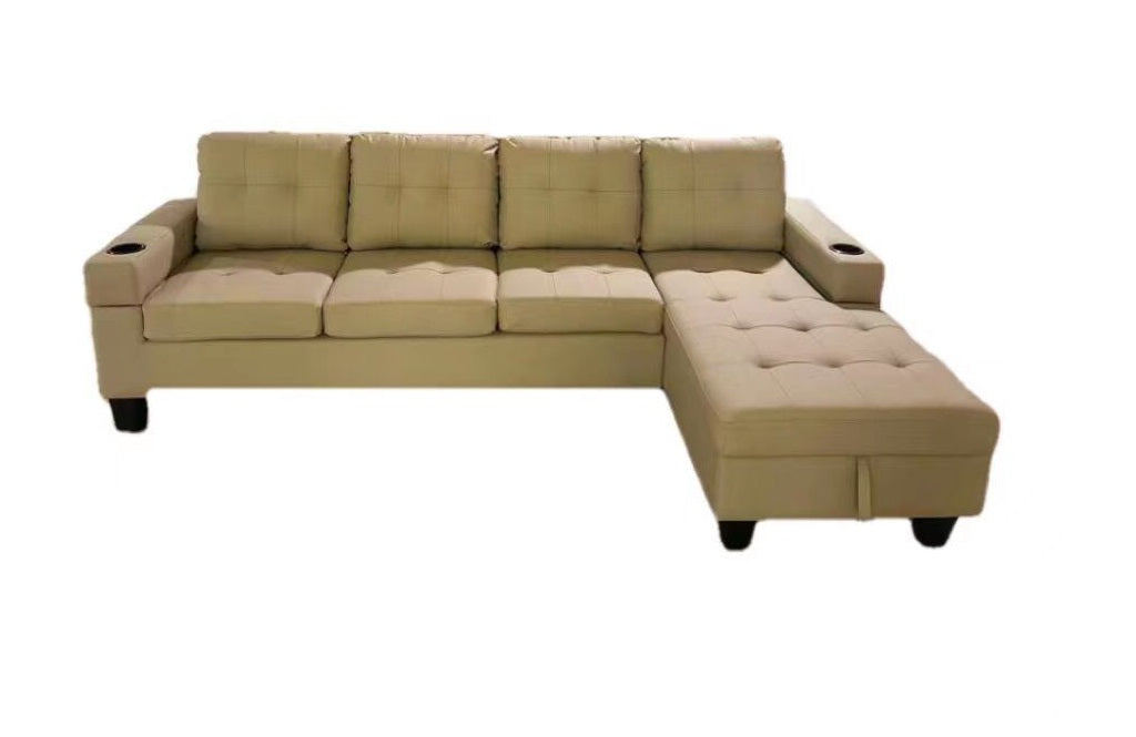 2218-Beige-PU-Leather-Sectional-Sofa-with-Cup-Holder-Right-Left