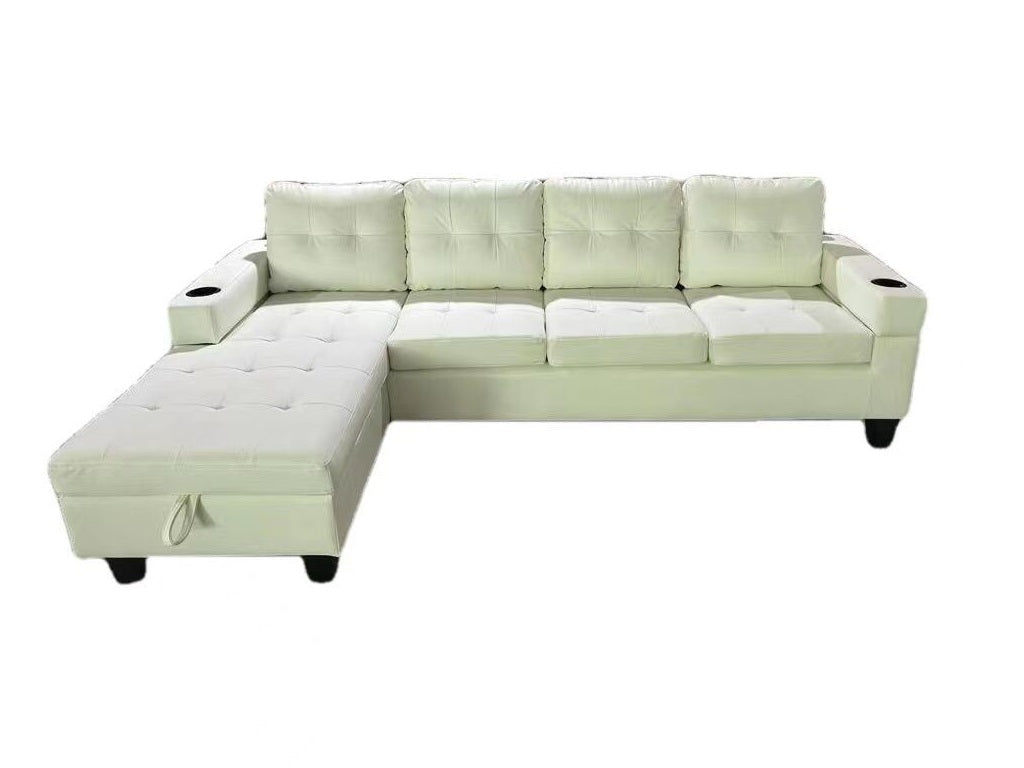 2218-White-PU-Leather-Sectional-Sofa-with-Cup-Holder-Right-Left