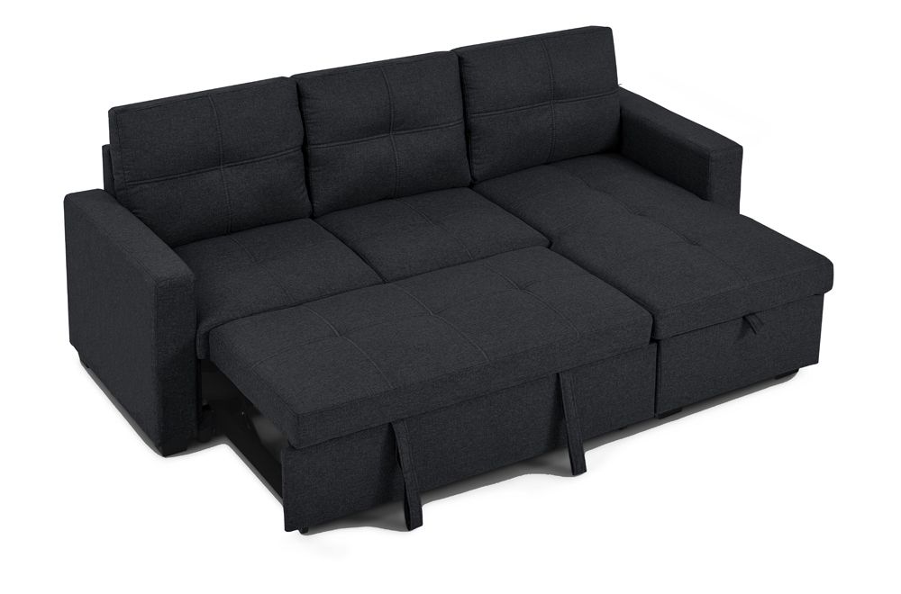 T1247BK-Black-Reversible-Fabric-Storage-Sectional-Sofa-with-Pull-Out-Bed