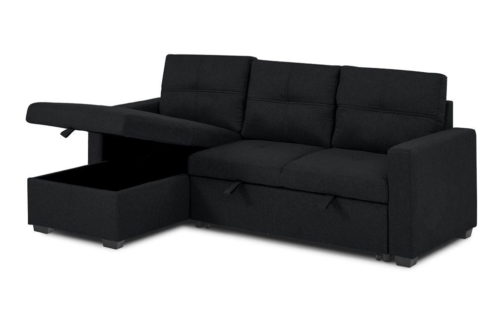 T1247BK-Black-Reversible-Fabric-Storage-Sectional-Sofa-with-Pull-Out-Bed