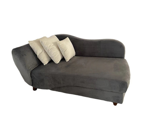 HM1680DGY-Dark-Grey-Velvet-Fabric-Storage-Chaise-Sofa-with-Bed