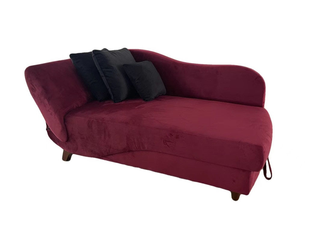 HM1680R-Red-Velvet-Fabric-Storage-Chaise-Sofa-with-Bed