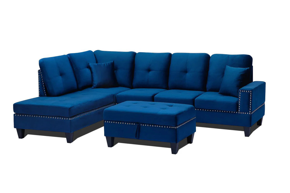 2208RBL-Blue-Reversible-Velvet-Fabric-Large-Sectional-Sofa-with-Storage-Ottoman-left-Sectional