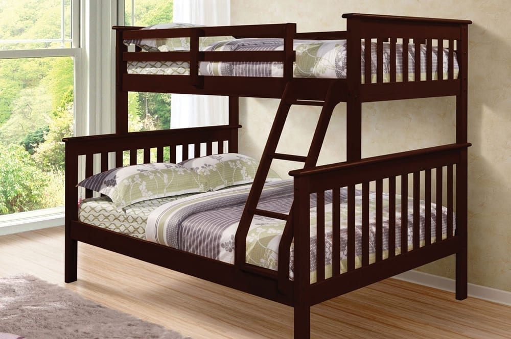 T2501-Espresso-wooden-bunk-bed-twin