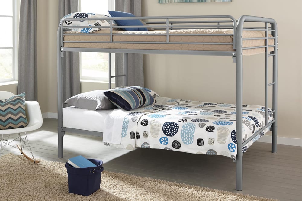 T2810-Silver-Metal-Bunk-Bed-Twin