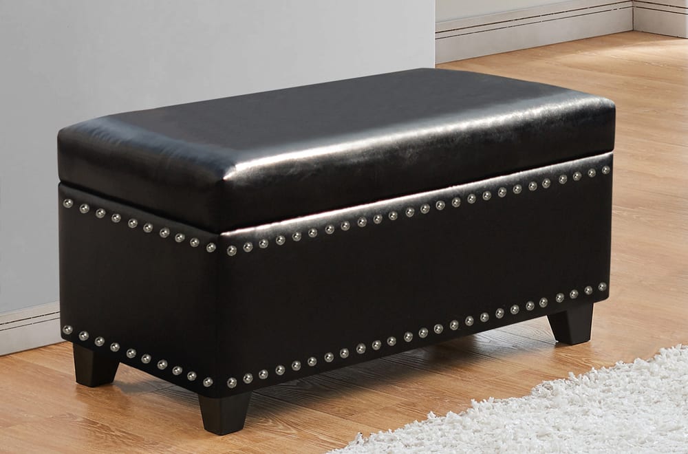 t824-black-pu-storage-bench