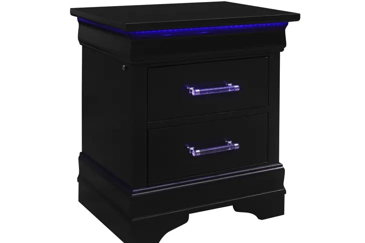 Black-Charlie-bed-wooden-bedroom-furniture-set-night-stand-bed-dresser-bed-side-dressing-table-mirror