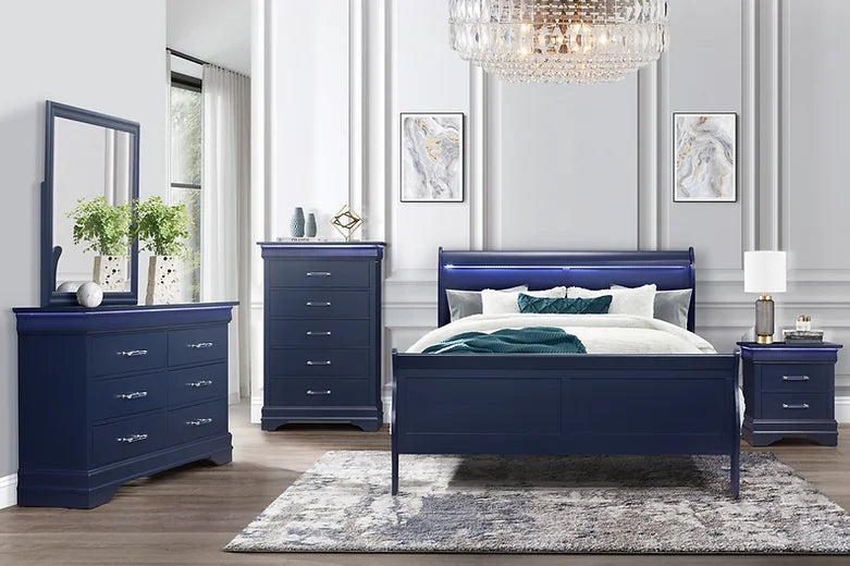 Blue-Charlie-bed-wooden-bedroom-furniture-set-night-stand-bed-dresser-bed-side-dressing-table-mirror