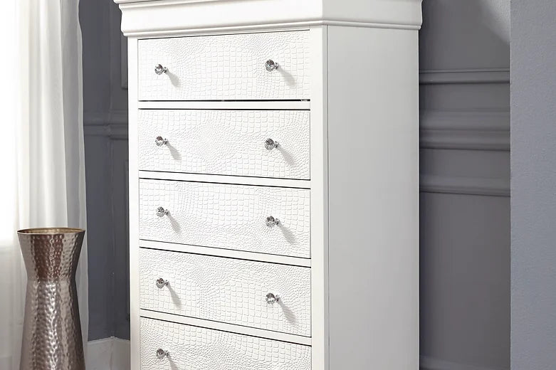 Pompei-White-bedroom-set-bed-chest-mirror-dresser-night-stand