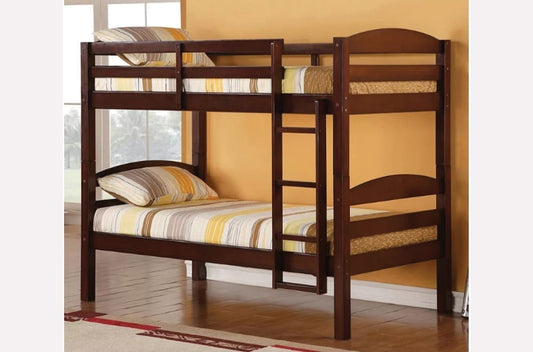 T2508-Espresso-wooden-bunk-bed-twin