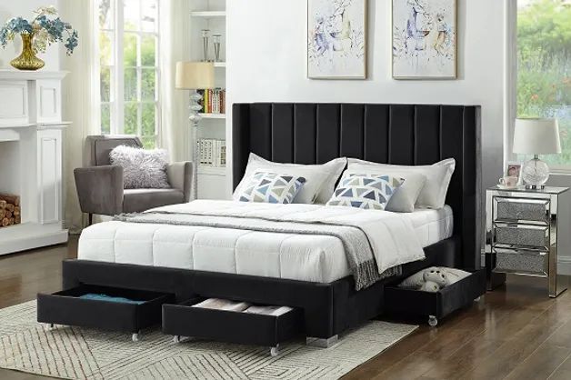 IF5310-5312-5313-velvet-storage-bed-single-double-queen-king-size