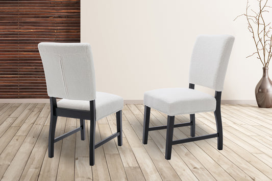 T265 - 2 PC Fabric Dining Chair Set