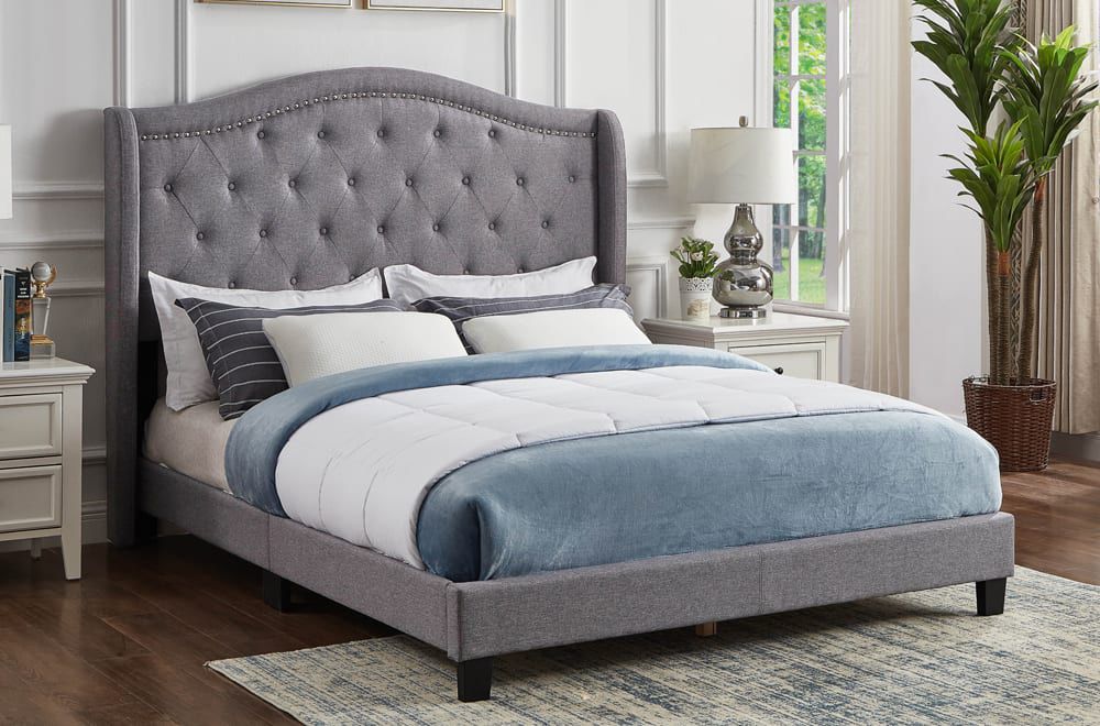 Upholstered-bed-wings-bed-t2173-single-double-queen-king-size