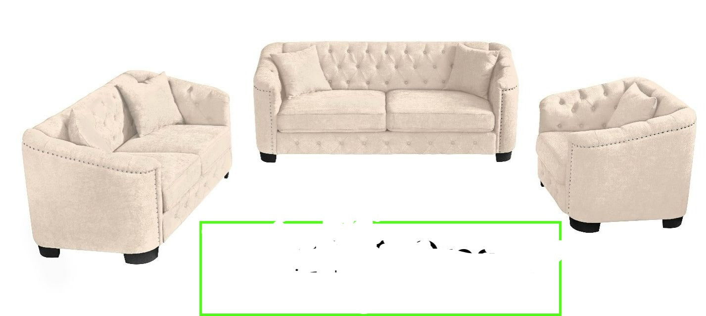 2048 Micro fiber Fabric Sofa Set