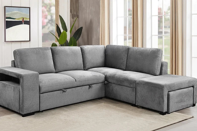 IF9035-RHF-grey-Fabric-Storage-Sofa-Bed-Sectional