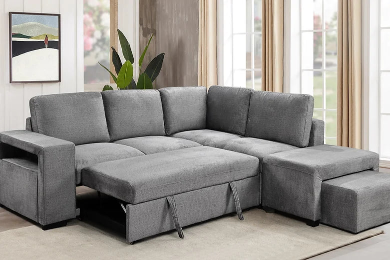 IF9035-RHF-grey-Fabric-Storage-Sofa-Bed-Sectional